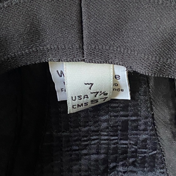 Donegal Handwoven Wool Tweed Ireland Fedora Hat- Sz-7 1/8 - Picture 12 of 13